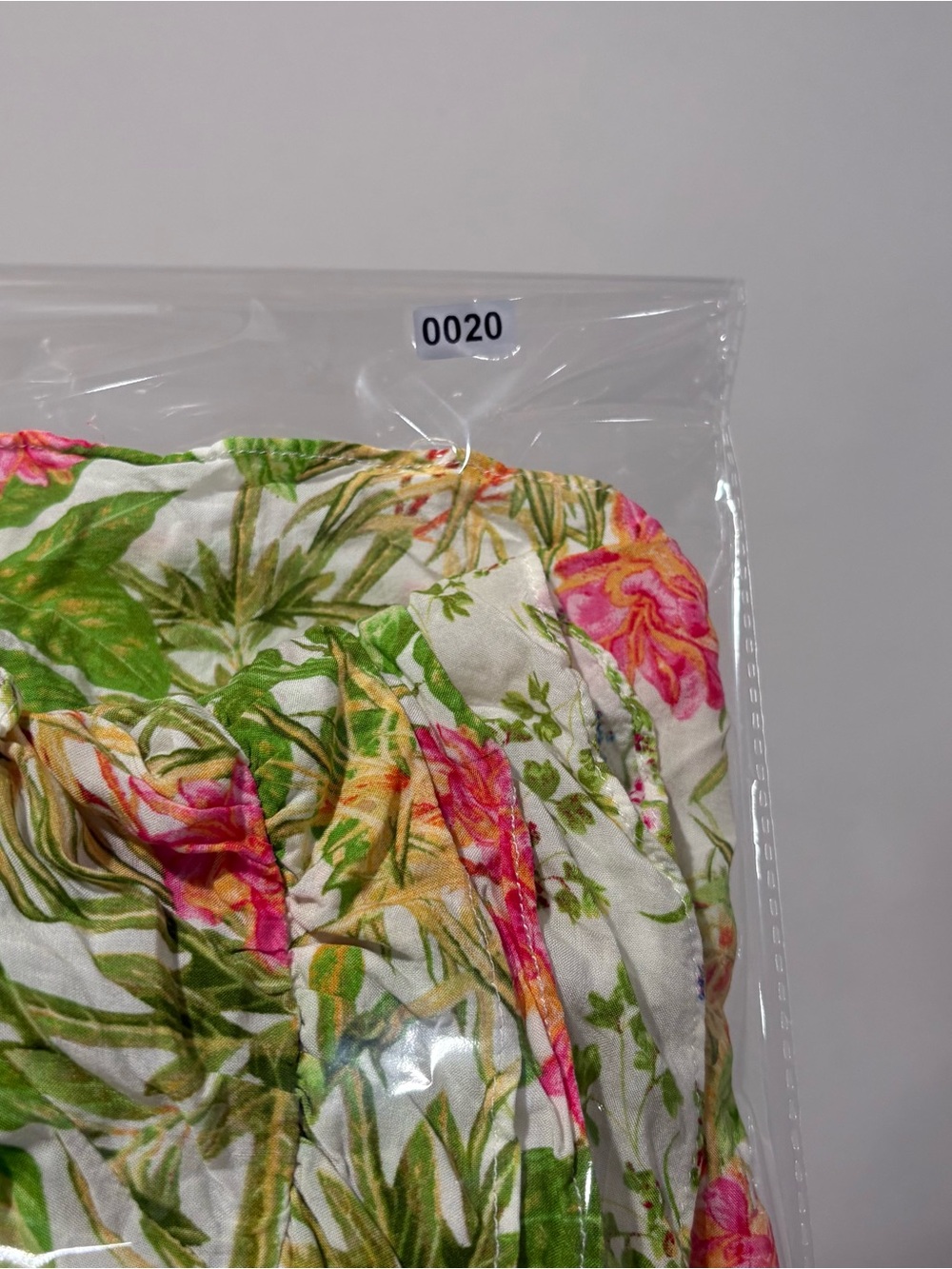 Rose + Olive Floral Blouse Top Small Boho Peasant Tassel Tie Neck Ruffle Sleeve - Picture 10 of 10